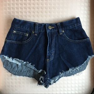VINTAGE L L Bean Hand Cut Shorts